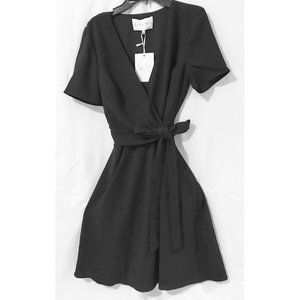 CHARLES HENRY SHORT BLACK DRESS!